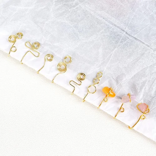 Miniatura 7 de Long tiantian Piercing de nariz para nariz con diseño africano, para mujer