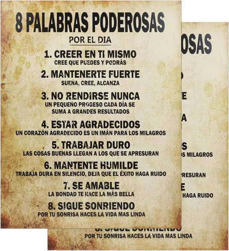 MEGA FORMAT Arte de pared motivacional con citas inspiradoras, afirmaciones positivas para el hogar, dormitorio, oficina, gimnasio y aula, carteles