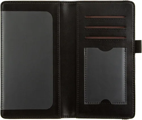 Miniatura 5 de Funda para chequera personal, cartera de chequera con bloqueo RFID y ranura para tarjeta de crédito, Hibisco floreciente., Lindo