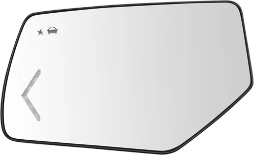 Miniatura 122 de TRQ Cristal de espejo izquierdo compatible con Chevrolet Silverado 1500 GMC Sierra 1500 2019-2021