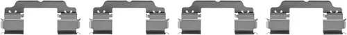 Miniatura 8 de Detroit Axle - Pastillas de Freno Delantero para Mercedes- Benz C230 C250 C300 SLK250, Pastillas de Freno Cerámica w/Reemplazo de Hardware