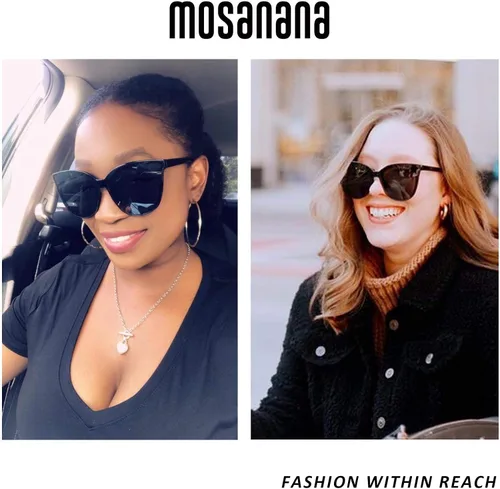 Miniatura 3 de mosanana Gafas de sol de ojo de gato de moda para mujer estilo de gran tamaño MS51802