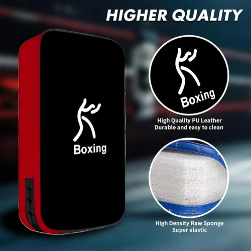 Miniatura 5 de LuiceABC One Karate Taekwondo Boxing Kick Punch Adjustable Soft Shield Durable Training Pad for Boxing, Training and Protecting Your Palm, Wrist and