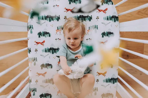 Miniatura 6 de Móvil para cuna de bebé – Móvil colgante de madera para cuna, decoración de guardería para niños y niñas, regalo perfecto para ducha