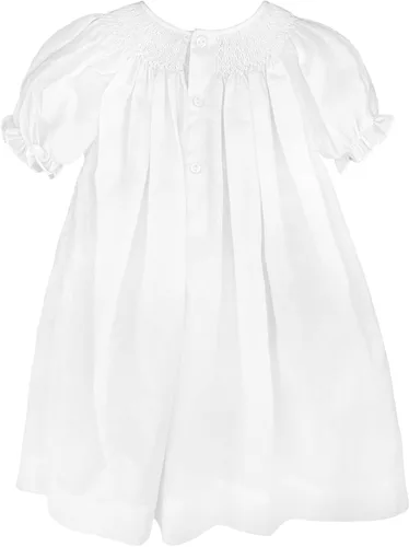 Miniatura 2 de Petit Ami Vestido de día para niña de obispo fruncido