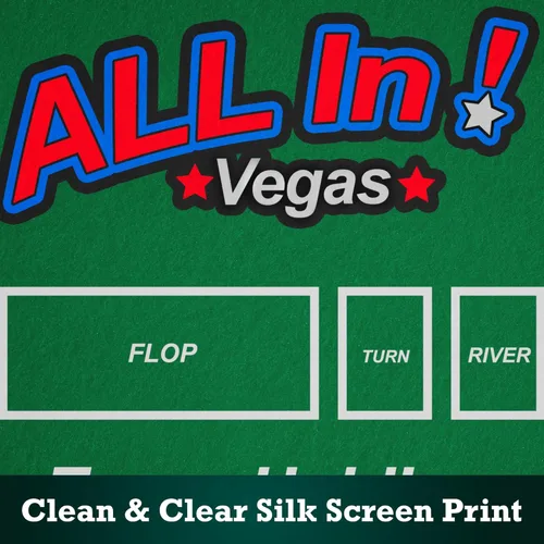Miniatura 6 de STERLING Games Poker Blackjack Craps - Tapete de fieltro de 72 x 36 pulgadas, doble cara para casino estilo casino, mesa de juegos en casa, cubierta