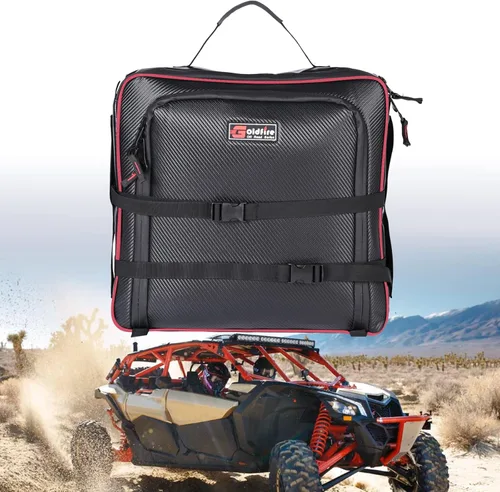 UTV X3 Bolsa de almacenamiento debajo del asiento, bolsa de almacenamiento de gran capacidad para Can-Am Maverick X3 2017-2025 fácil de transportar