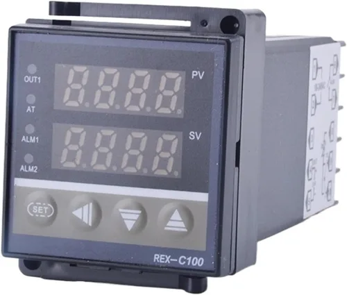 Miniatura 2 de RKC PID Temperature Controller Thermostat REX-C100 Universal Input K 1m thermocouple(Relay Output)