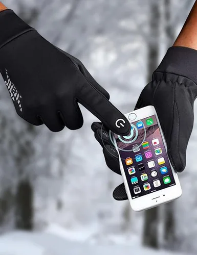 Miniatura 5 de Guantes cálidos de invierno para hombres y mujeres, compatibles con pantalla táctil, ideales para deportes, esquí, ciclismo, senderismo y aventuras