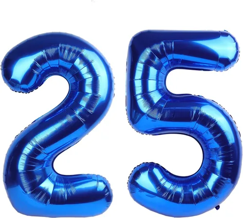 Miniatura 225 de Globo de cumpleaños número 4 dorado de 40 pulgadas, globos gigantes del número cuatro 14 24 34 40 44 2024, globos grandes de lámina de mylar para Oro
