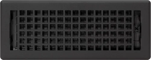 Miniatura 13 de Decor Grates LTH212-BLK - Registro de piso de celosía, 2 x 12 pulgadas, color negro