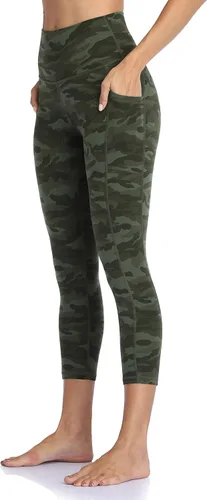 Miniatura 2 de Colorfulkoala - Leggings de cintura alta para mujer con bolsillos 21 de entrepierna