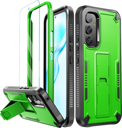 Miniatura 13 de URBANITE Funda para Samsung Galaxy A13 con soporte, protección a prueba de golpes de grado militar con protector de pantalla compatible con teléfono