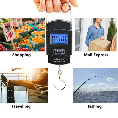 Miniatura 6 de Luggage Scale with Battery Automatic Reading, Many Ways of use, Accurate Numbers, The Perfect Multifunctional Scale, a Good Helper for Your Travel