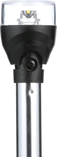 Miniatura 3 de Attwood 5557-PV12A7 - Luz de navegación plegable LED completa, base negra, 12 pulgadas