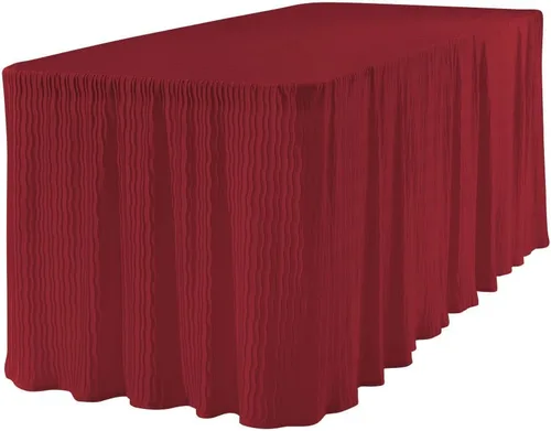 Miniatura 8 de The Folding Table Cloth 4 pies negro 24x48x29