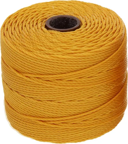 Miniatura 16 de The Beadsmith S-Lon - Cordón de nailon trenzado de 0.020 in para cuerda, color rojo oscuro, TEX210, carrete de 77 yardas