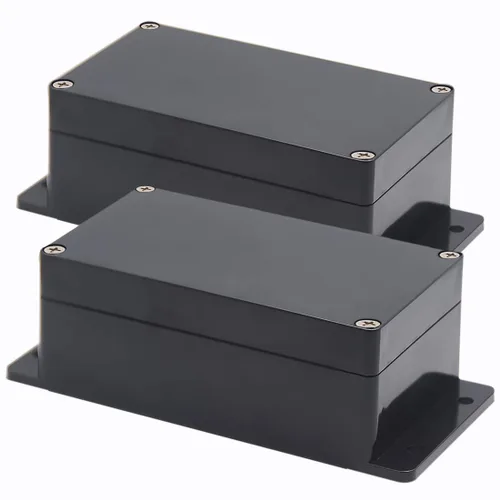 Miniatura 16 de Zulkit Caja de conexiones de plástico ABS a prueba de polvo, impermeable, IP65, cajas eléctricas universales, carcasa para proyectos con oreja fija