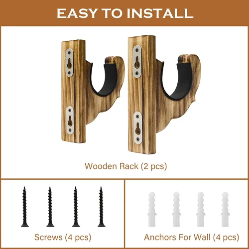 Miniatura 8 de Gun Rack for Wall Marrón