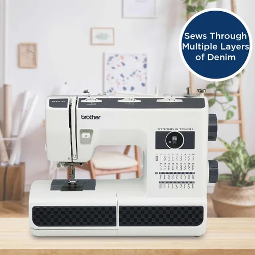 Miniatura 2 de Máquina de coser Brother ST371HD, fuerte y rígida, con 37 tipos de puntada