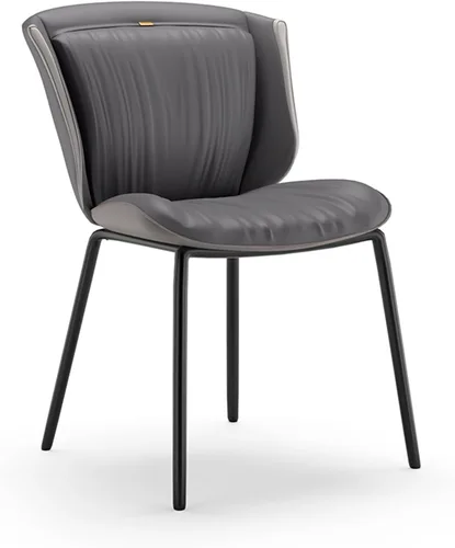 Miniatura 15 de Light Luxury Dining Chair, Simple Modern Leisure Chair with Backrest, Color Matching Design, Enhance the Sense of Space, Suitable for Kitchen