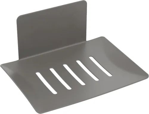 Miniatura 16 de Jaboneras para baño, soporte para jabón de barra con bandeja autodrenante, bandeja de jabón para pared de ducha, recipiente de jabón autoadhesivo