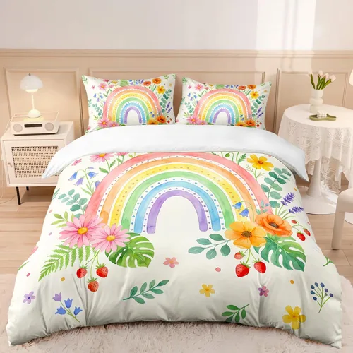 Miniatura 22 de AILONEN Hobby Cat Twin Duvet Cover Set 3 Piece, Blue Sports Art Bedding Pack, Cupcake Ball Microfiber Shell, 2 Pillowcases