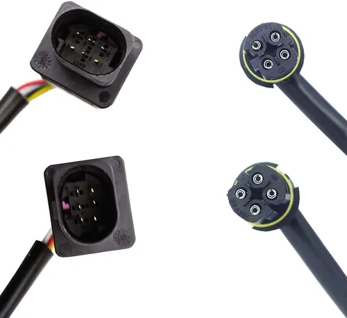 Miniatura 4 de 4x Sensor de oxígeno de relación aire/combustible O2 1 & 2 para BMW X5 X3 2007 2008 2009 2010 3.0L corriente ascendente + descendente