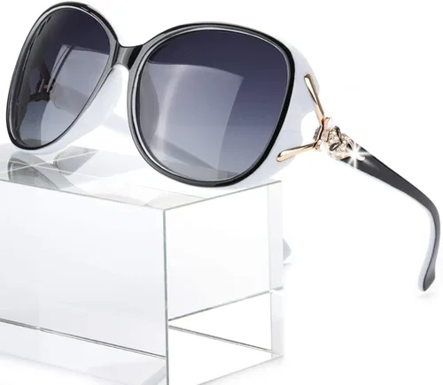 Miniatura 24 de FIMILU Gafas de sol para mujer, lentes de sol polarizados de gran tamaño, gafas de sol grandes para mujer, protección UV