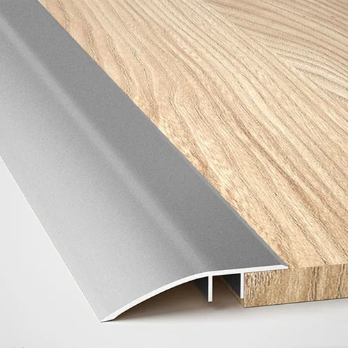 Miniatura 9 de HJXGQJM Tiras de transición de piso de metal, tira de umbral de transición de piso de aluminio, tira de ajuste de alfombra de 35.4 pulgadas, tira