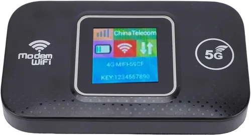 Miniatura 8 de VBESTLIFE Enrutador WiFi móvil 4G LTE con ranura para tarjeta SIM, dispositivo de punto de acceso portátil de viaje de 300 Mbps, módem de Internet