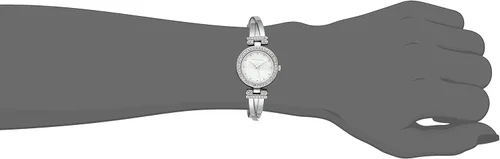 Miniatura 4 de Anne Klein Womens Premium Crystal Accented Bangle Watch and Bracelet Set
