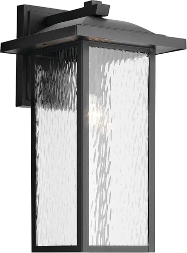Miniatura 12 de Kichler 49924oz Capanna lámpara de pared para exteriores, 1 luz 60 vatios, bronce antiguo