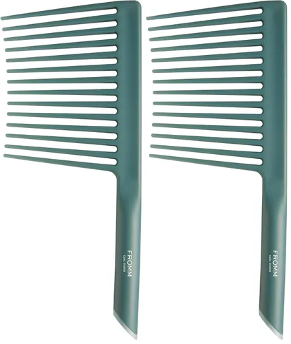 Miniatura 8 de Fromm Professional Curl Studio - Pinza de cabello de 6 pulgadas para dar volumen, desenredar y peinar cabello húmedo y seco, rizado, rizado