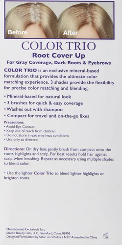 Miniatura 3 de Color Trio Root Cover Up, rubio oscuro