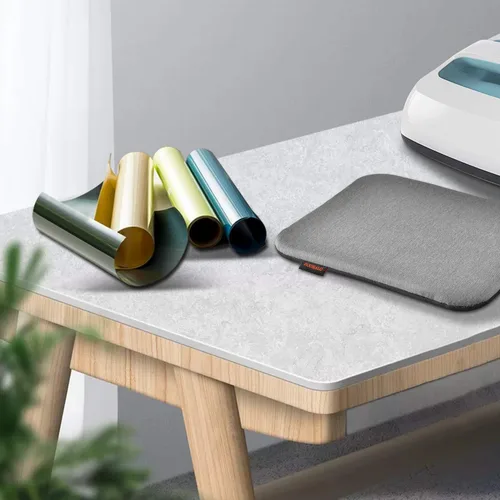 Miniatura 8 de DOOHALO Alfombrilla de prensa de calor compatible con Cricut Easy Press Craft - Alfombrilla para planchar para máquina de prensa de calor