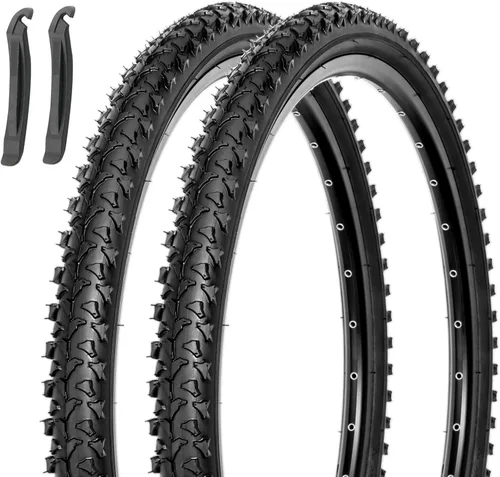 MOHEGIA Neumático de repuesto para bicicleta de montaña: neumático de bicicleta plegable resistente a pinchazos de 26 x 1.95 pulgadas (2.047-22.008