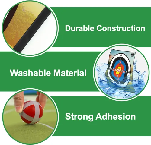 Miniatura 8 de TOY Life Chipping - Tapetes de práctica de golf, juego de golf, tapete de entrenamiento para interiores y exteriores, para adultos, familia, niños