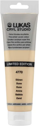 Miniatura 22 de Lukas CRYL Studio Artist - Pintura acrílica para artistas, Alizarín Carmesí, tubo de 125 ml - Pinturas acrílicas de alto pigmento para pintura