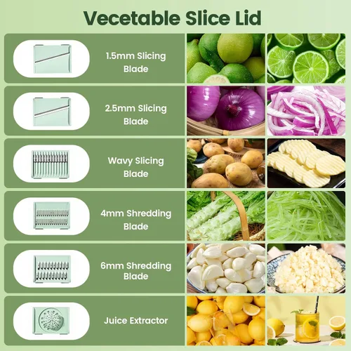 Miniatura 4 de Ensaladera de acero inoxidable 3 en 1, base antideslizante y parada con un solo toque, secadora de verduras para cocinas, fiestas y personas