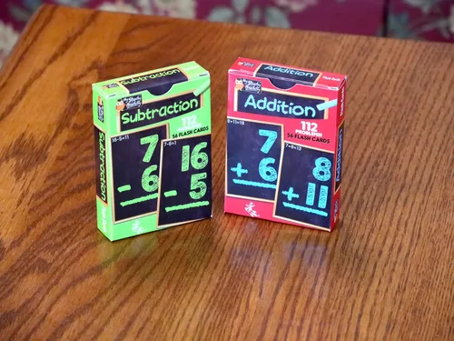 Miniatura 6 de Tarjetas flash matemáticas de Regal Games para sumas y restas - 1er, 2do, 3er grado y más - Tarjetas flash matemáticas para niños