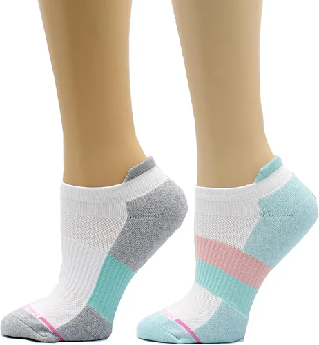 Miniatura 53 de Dr. Motion Calcetines de compresión de corte bajo para mujer, paquete de 2