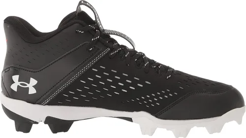 Miniatura 6 de Under Armour Men's Leadoff Mid Rubber Molded Baseball Cleat Shoe
