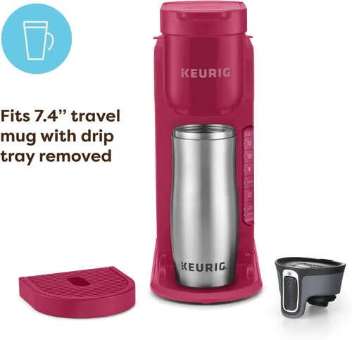 Miniatura 6 de Keurig K-Express - Cafetera de una sola porción, opción de preparación fuerte, depósito de 42oz, diseño elegante para celebraciones navideñas y Baya