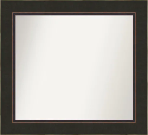 Miniatura 119 de Amanti Art Espejo personalizado, espejo de baño de bronce Milano, espejo de pared o espejo de tocador de baño sobre el fregadero