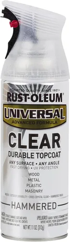 Miniatura 10 de Rust-Oleum 245197 Pintura en aerosol universal para todas las superficies, 12 onzas, negro satinado