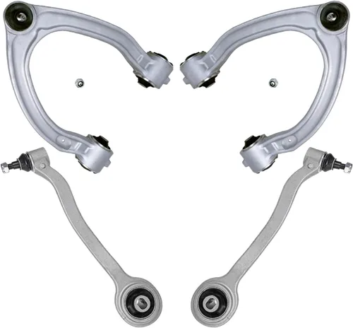 Miniatura 139 de Detroit Axle - Brazos de control superiores traseros para Chrysler 300 Dodge Challenger Charger Magnum, reemplazo del conjunto de brazos de control