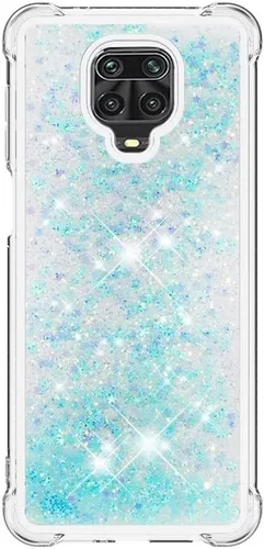 Miniatura 73 de Glitter Sparkle Moving Quicksand Flowing Cover para Xiaomi Redmi Note 10S Bling Liquid Clear Star Heart Silicona Bumper Funda transparente de goma a