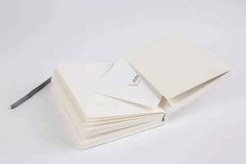 Miniatura 5 de Etchr B5 - Cuaderno de bocetos para retratos, material mixto de prensa caliente, 100% algodón, libro de dibujo de tapa dura de 6.9 x 9.8 pulgadas