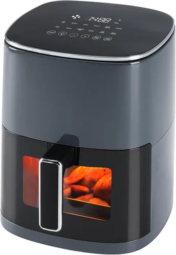 Miniatura 11 de OLIXIS Horno freidora de aire de 12.6 cuartos de galón, horno de convección de encimera de tamaño familiar con 10 modos de cocción preestablecidos